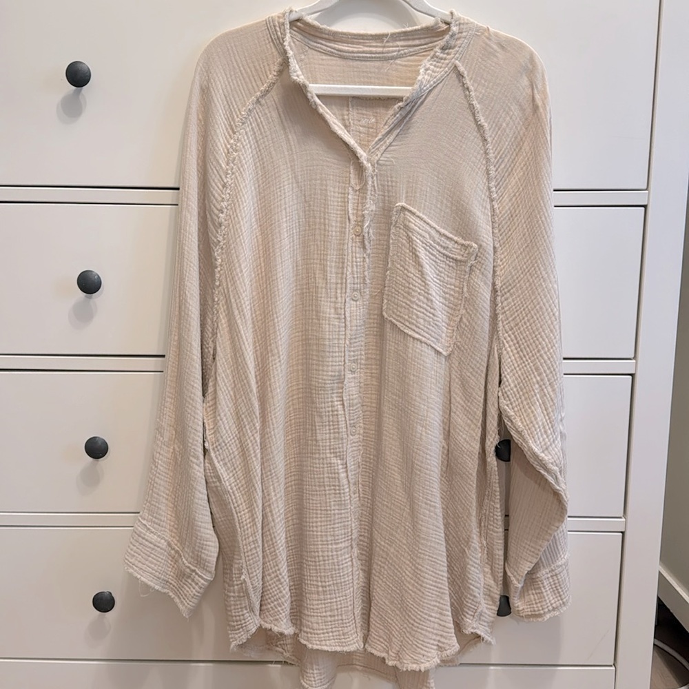 Aerie Pool to Party Cover Up - Size Large